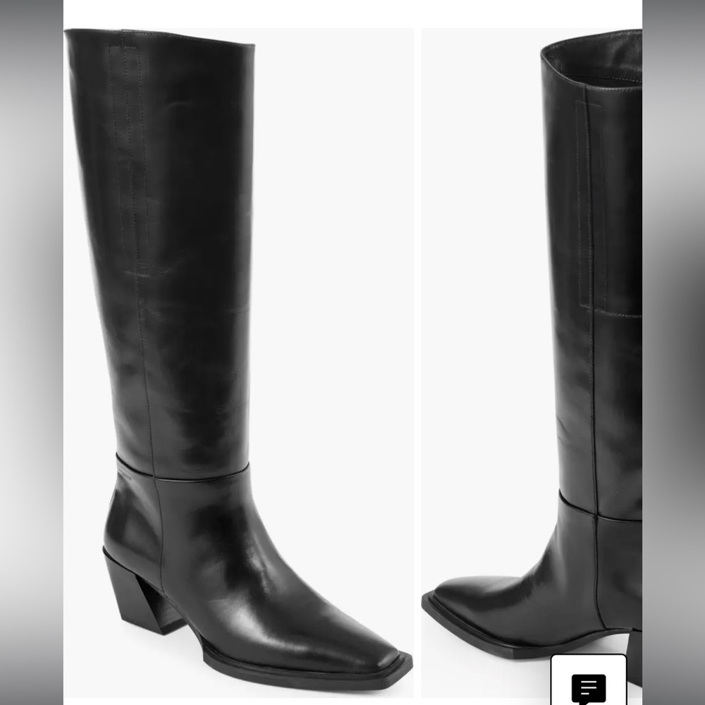 Vagabond Alina Knee High Boot in Black